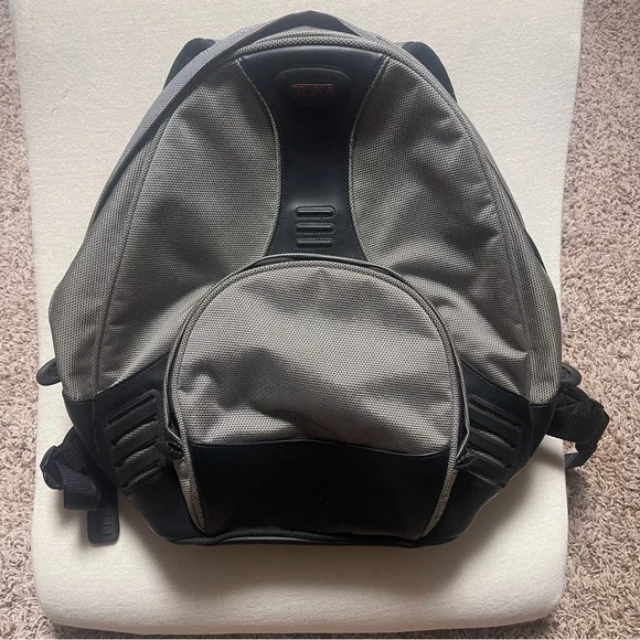 Tumi Two-Tone Backpack in Gray and Black - Picture 1 of 3